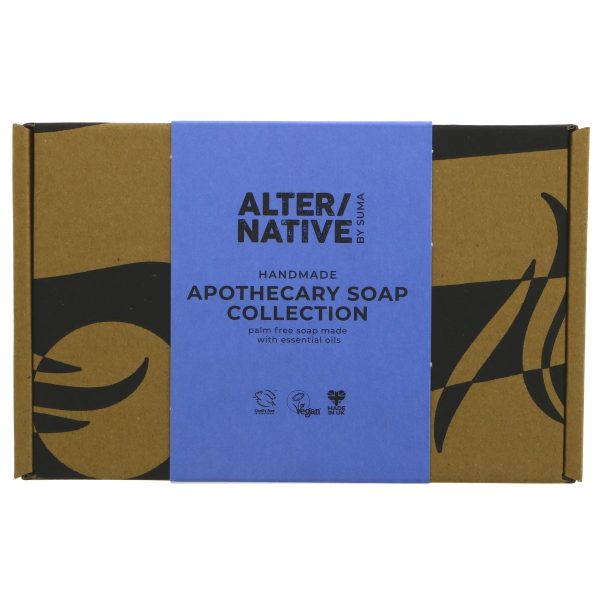 Alter Native | Gift Set - Apothecary - 4 Bars - Cinnamon   Grapefruit   Peppermint   Bergamot | set on Sale