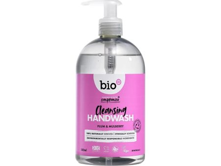 Bio D | Cleansing Handwash - Plum & Mulberry | 500ml Online Sale