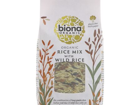 Biona | Wild Rice Mix - brown, red & wild rice | 500g on Sale