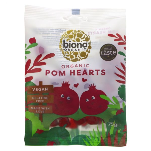 Biona | Pomegranate Heart Sweets - Org | 75G For Cheap