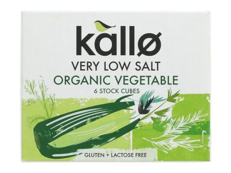 Kallo | Low Salt Vegetable Stock Cubes | 60g Online