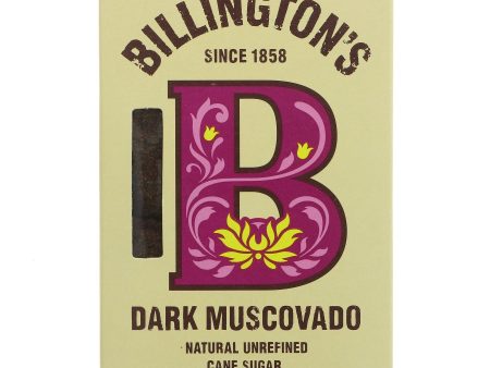 Billingtons | Sugar - Dark Muscovado | 500g Online now