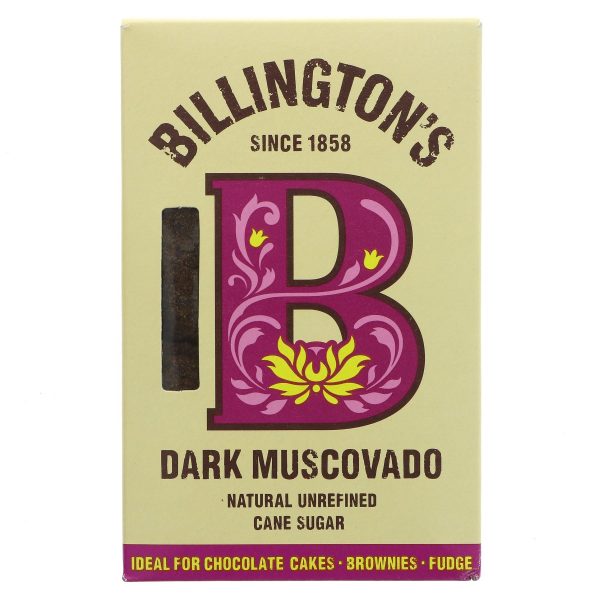 Billingtons | Sugar - Dark Muscovado | 500g Online now