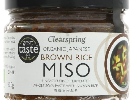 Clearspring | Brown Rice Miso Jar | 300G For Cheap