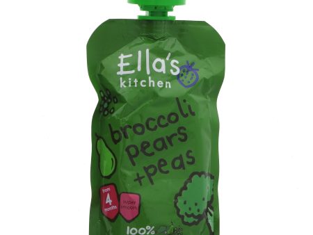 Ella s Kitchen | Broccoli, Pear & Peas | 120g Online Sale