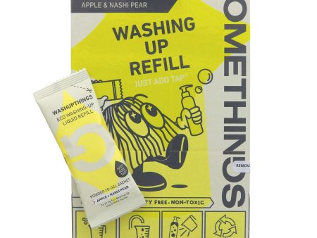 Homethings | Washing Up Liquid Refill Tabs - Apple & Nashi Pear, 18 Tabs | tablets Discount