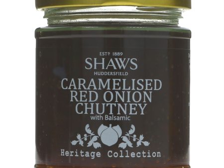 Shaws | Caramelised Red Onion Chutney | 195G Cheap