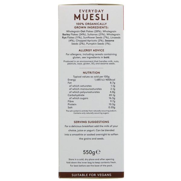 Alara | Everyday Muesli | 550g Online Sale