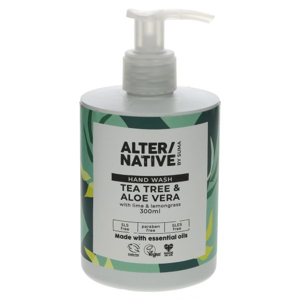 Alter Native | Hand Wash - Tea Tree & Aloe - Refreshing with lemongrass | 300ml Cheap