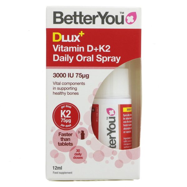 Better You | DLUX Vitamin D + K2 Spray - Daily Oral Spray | 12ml Sale