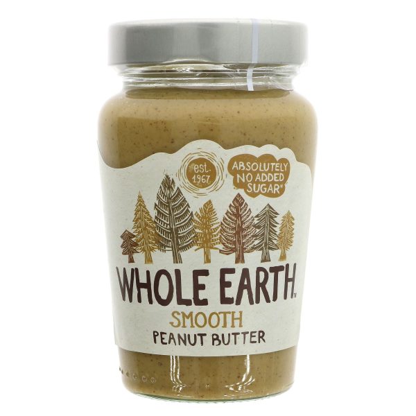 Whole Earth | Peanut Butter -smooth Original | 340G For Discount