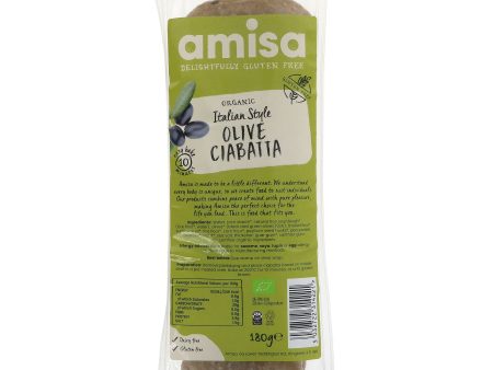 Amisa | Olive Ciabatta | 180G For Cheap