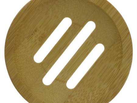 Alter Native | Bamboo Soap Dish - Round - Fits ALTER NATIVE round soaps | 1 dish Online Sale