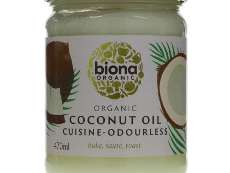 Biona | Mild   Odourless Coconut Oil | 470ML Online now