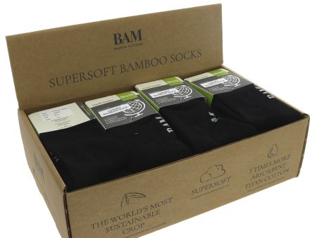 Bamboo Clothing | Black Socks - sizes 4-7 | 1 Online now