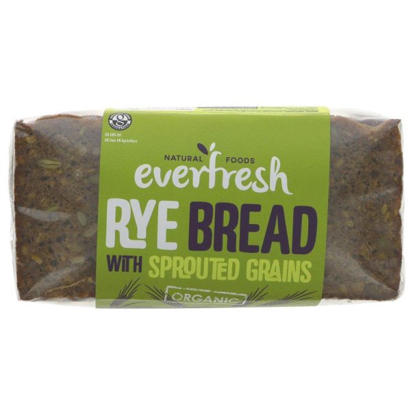 Everfresh | Sliced Sprouted Rye Bread | 380g Online now