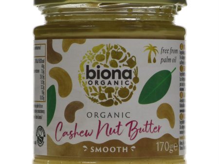 Biona | Cashew Nut Butter - Og | 170G on Sale