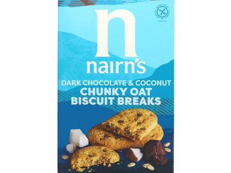 Nairn s | GF Dark Choc&C nut Chunky Bisc | 160g Sale