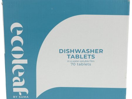 Ecoleaf | Dishwasher Tablets All-In-One - Citrus Scented Tablets | 70 tablets on Sale