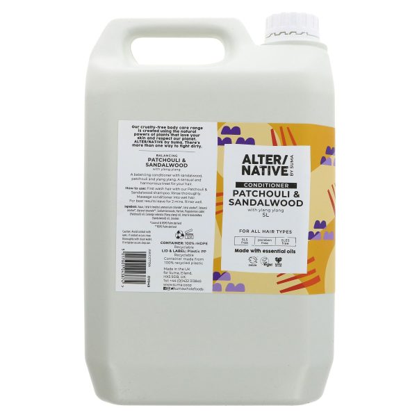 Alter Native | Conditioner - Patchouli - For all hair types | 5l Discount