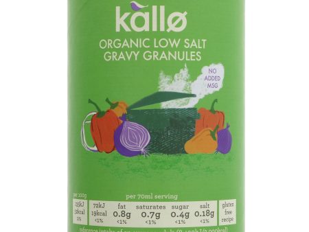 Kallo | Low Salt Org Gravy Granules | 160G For Cheap