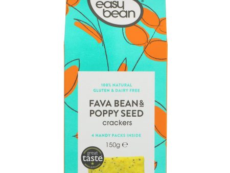 Easy Bean | Fava Bean & Poppy Seed | 150g Hot on Sale