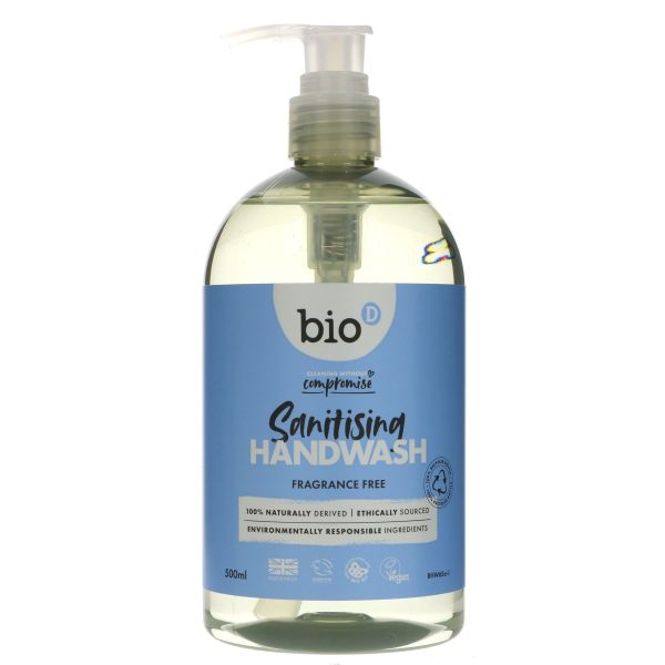 Bio D | Handwash - Fragrance Free | 500ML For Cheap