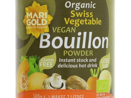 Marigold | Organic Bouillon Reduced Salt | 140G For Discount