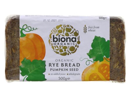 Biona | Rye Bread - Pumpkin Seed | 500G Cheap