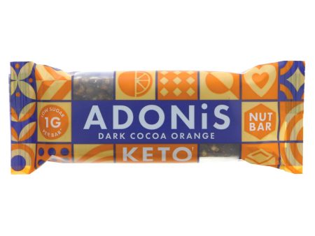 Adonis | Keto Chocolate Orange Bar | 35g Supply