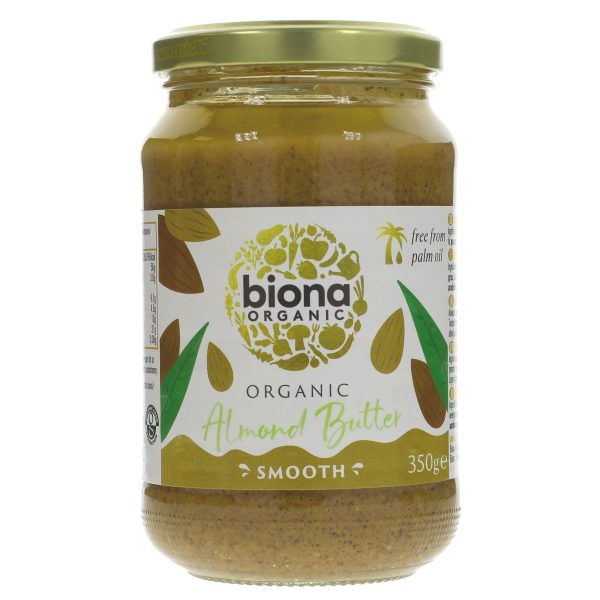 Biona | Almond Butter Smooth Organic | 350g on Sale