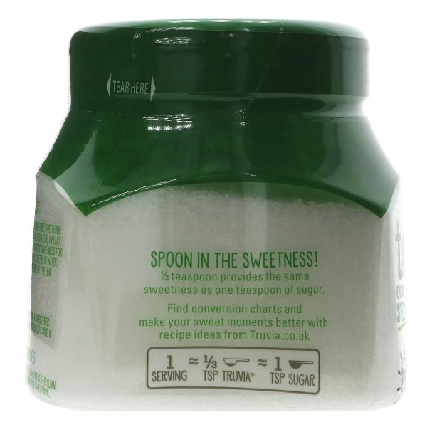 Truvia | Sweetener from the Stevia Leaf - Calorie free - Tubs | 270g Sale