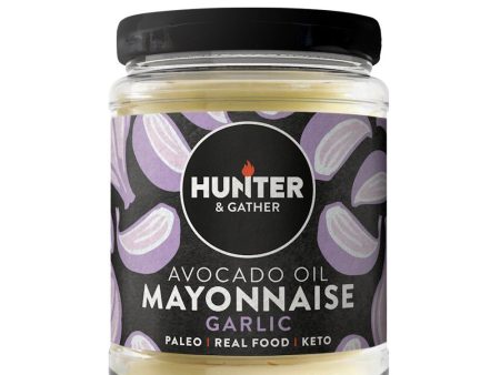 Hunter And Gather | Avocado Oil Mayonnaise Garlic | 175g For Discount