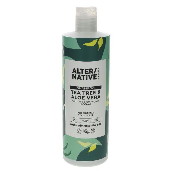 Alter Native | Shampoo - Tea Tree & Aloe - Normal oily hair | 400ml Fashion