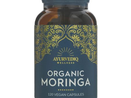 Ayurvediq Wellness | Organic Moringa | 120 capsules Online Hot Sale