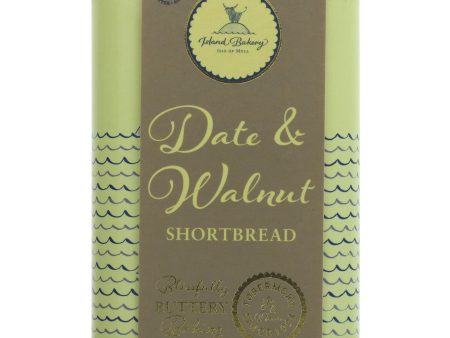 Island Bakery | Date & Walnut Shortbread Tin - Organic | 215g For Discount