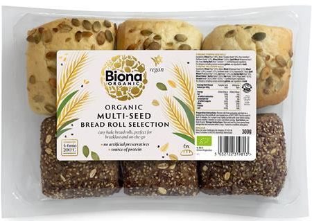 Biona | Multi-seed Bread Rolls | 300g Cheap