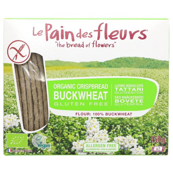 Le Pain Des Fleurs | Buckwheat Crispbread | 150g Sale