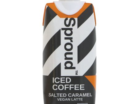 Sproud |Salted Caramel Vegan Ice Latte | 250ml For Sale