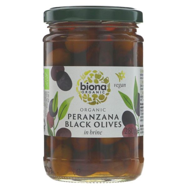 Biona | Black Olives in Brine | 280g Fashion