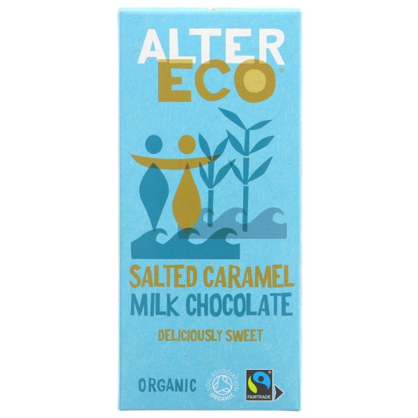 Altereco | Salted Caramel Milk Chocolate | 100g Supply