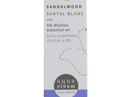 Aqua Oleum | Sandalwood - 5% dilution - Santalum Album-New Caledonia | 10ml on Sale