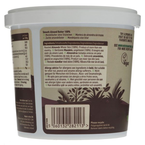 Meridian | Almond Butter Smooth | 1KG Hot on Sale