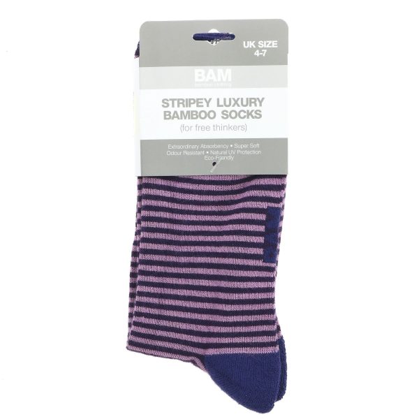 Bamboo Clothing | Mixed Design Socks: 4 - 7 | 1 Online Sale