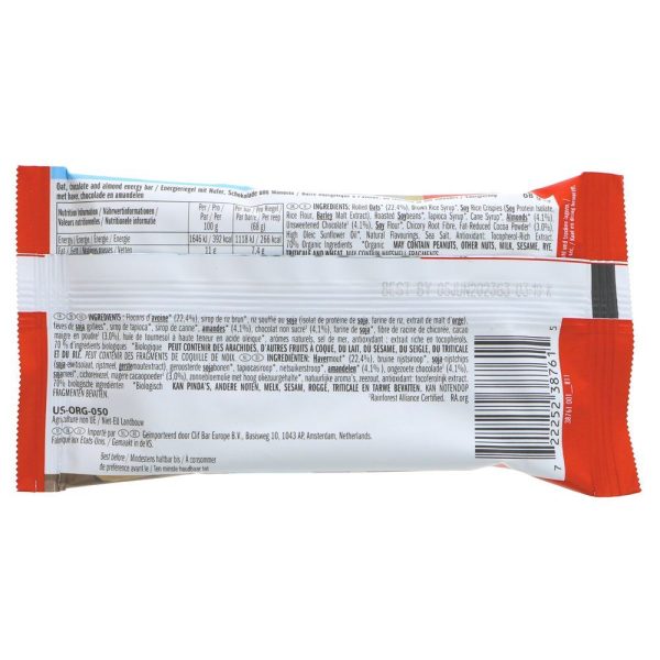 Clif Bar | Chocolate Almond Fudge Bar | 68G Sale