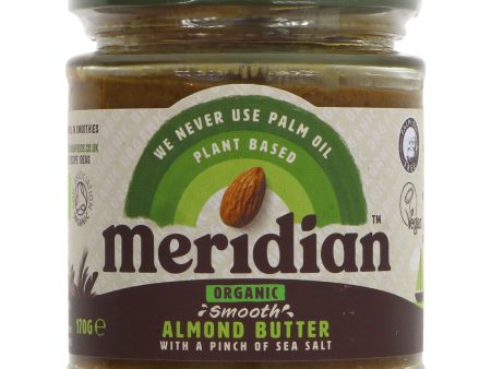 Meridian | Almond Butter Smooth + Salt | 170G Supply