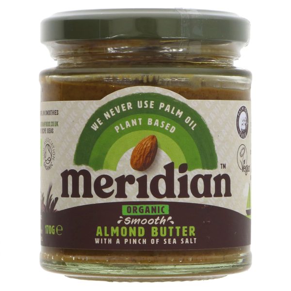 Meridian | Almond Butter Smooth + Salt | 170G Supply