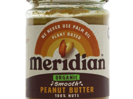 Meridian | Peanut Butter Smooth Organic | 470G For Sale