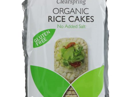 Clearspring | Rice Cakes - No Added Salt,org | 130G For Sale