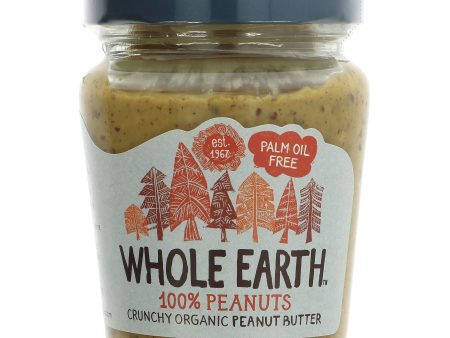 Whole Earth | Peanut Butter-100% Nuts,crunch | 227G Online now